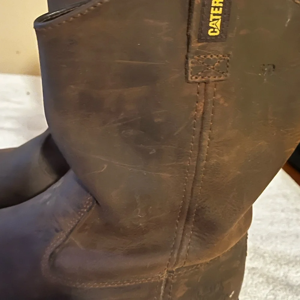 Caterpillar Steel Toe Imperfection Work Boots Sz 11